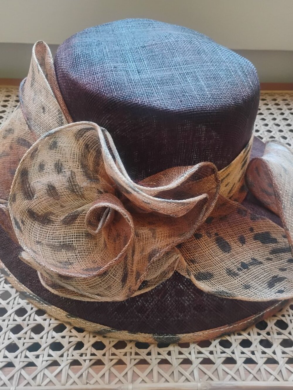 Fabulous Leopard Print Fascinator Cocktail Hat